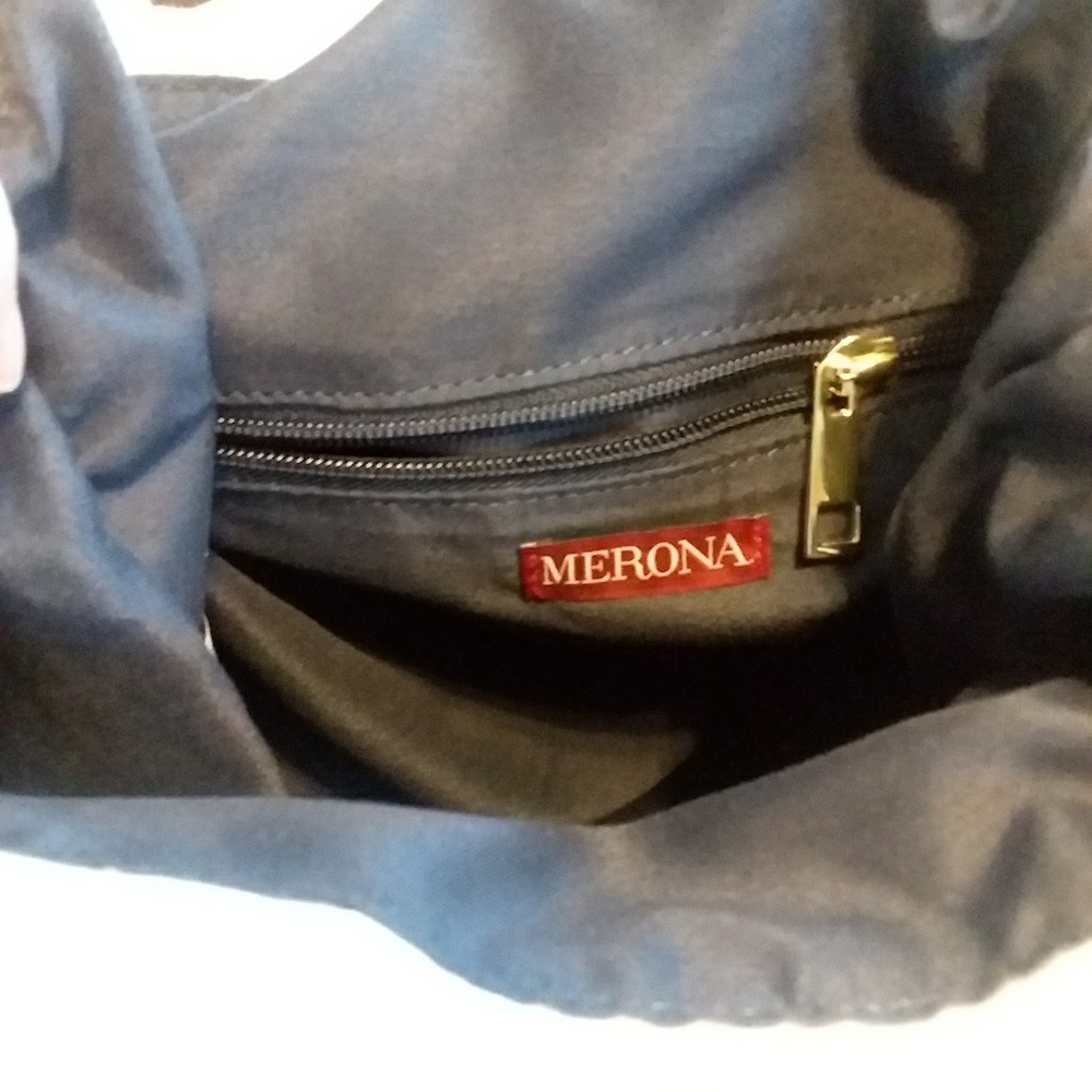 Merona Crochet 2-Tone Hobo - Picture 6 of 8